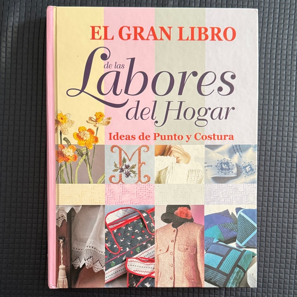 El Gran Libro de las Labores del Hogar - Multicolor Craft Guide in Spanish